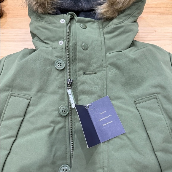 NWT Gap Kids Coldcontrol Ultra Max Down Parka Size M (8) - Picture 5 of 7